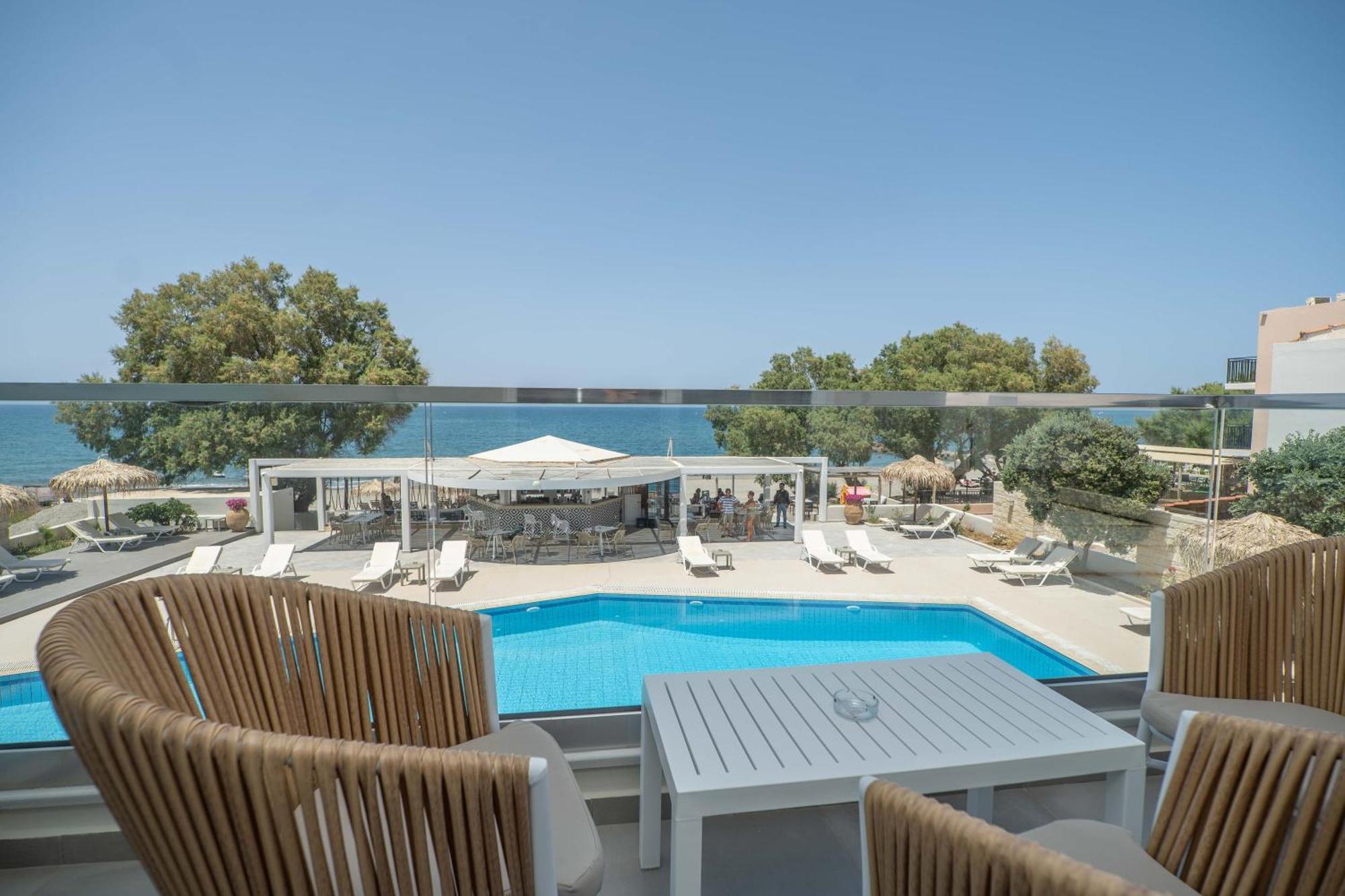 Alexia Beach Hotel Agia Marina  Luaran gambar