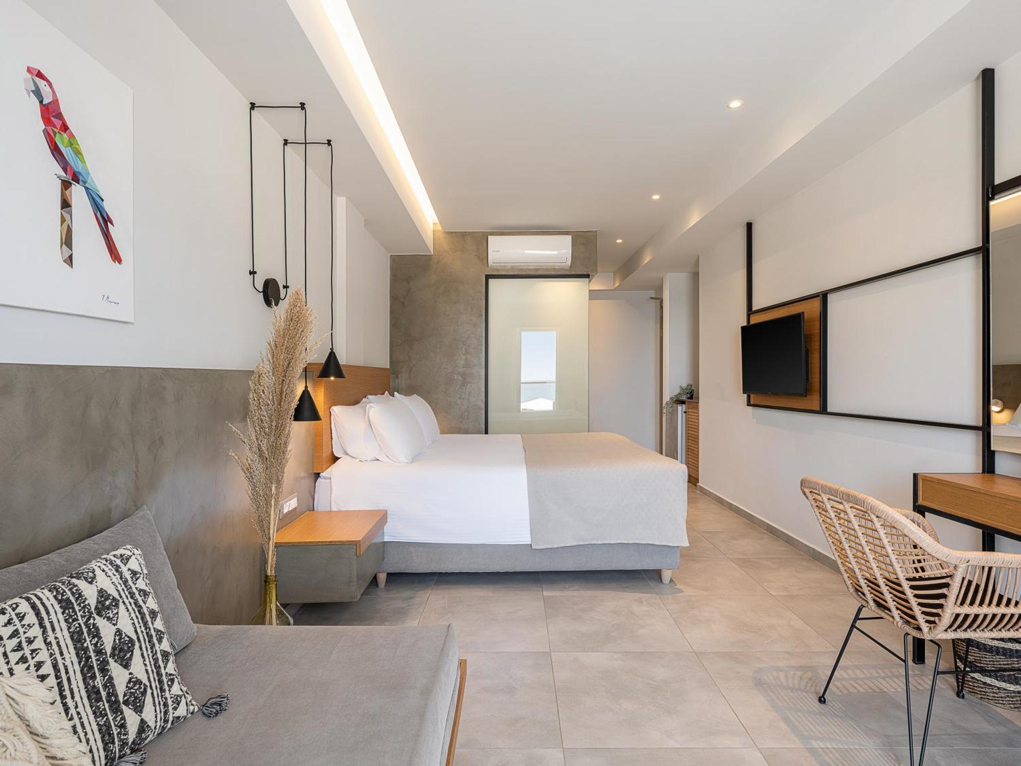 Alexia Beach Hotel Agia Marina  Luaran gambar