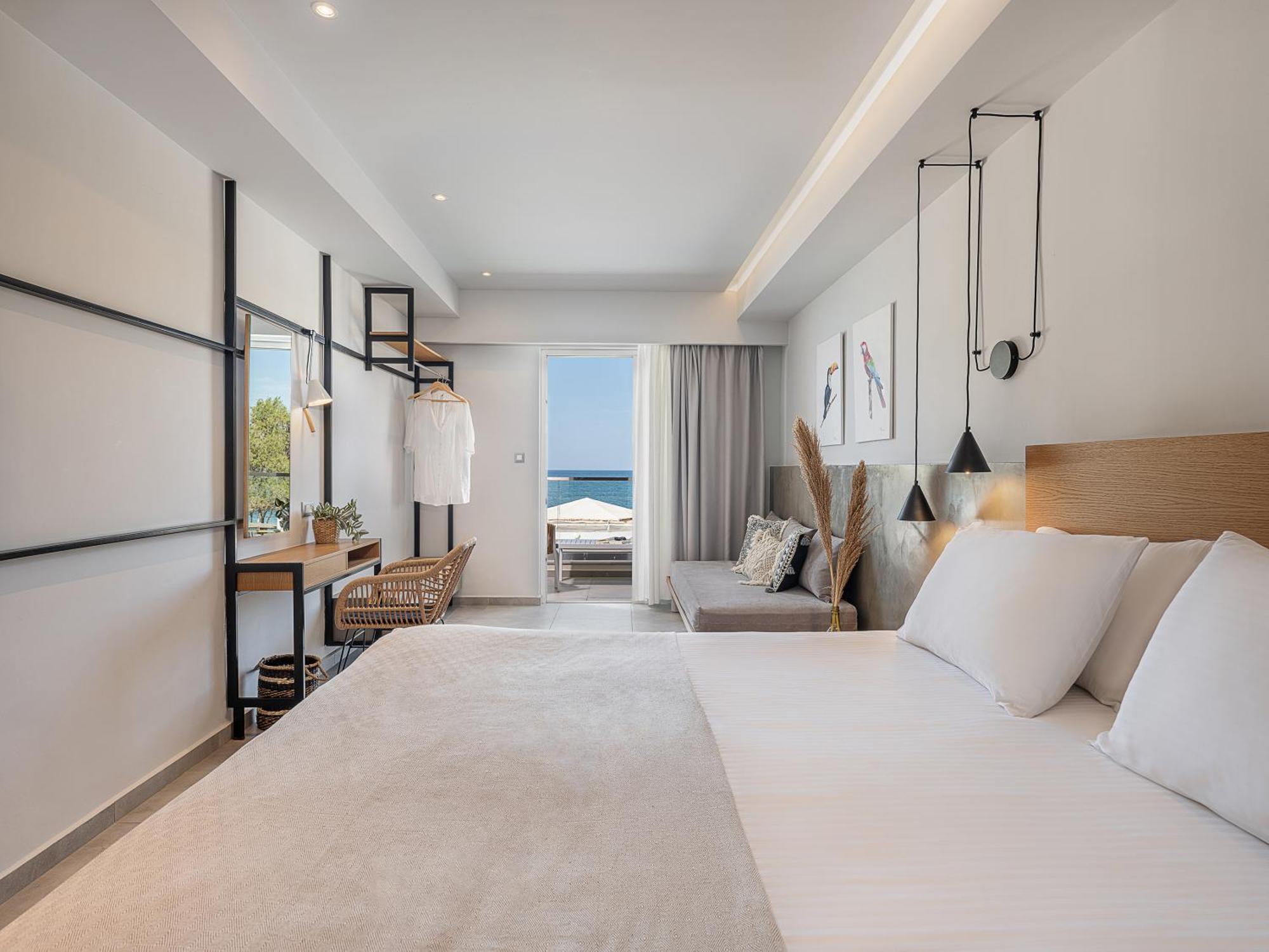 Alexia Beach Hotel Agia Marina  Luaran gambar